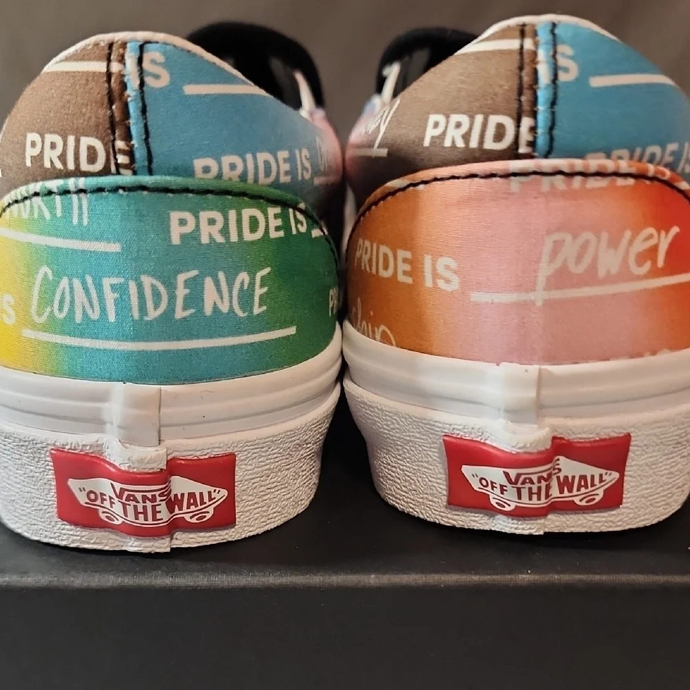 Vans Multicolor Pride Journey Slip-On Shoes